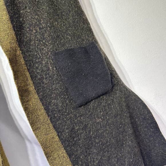 oriana italy green wool vest Size L - Picture 4 of 10